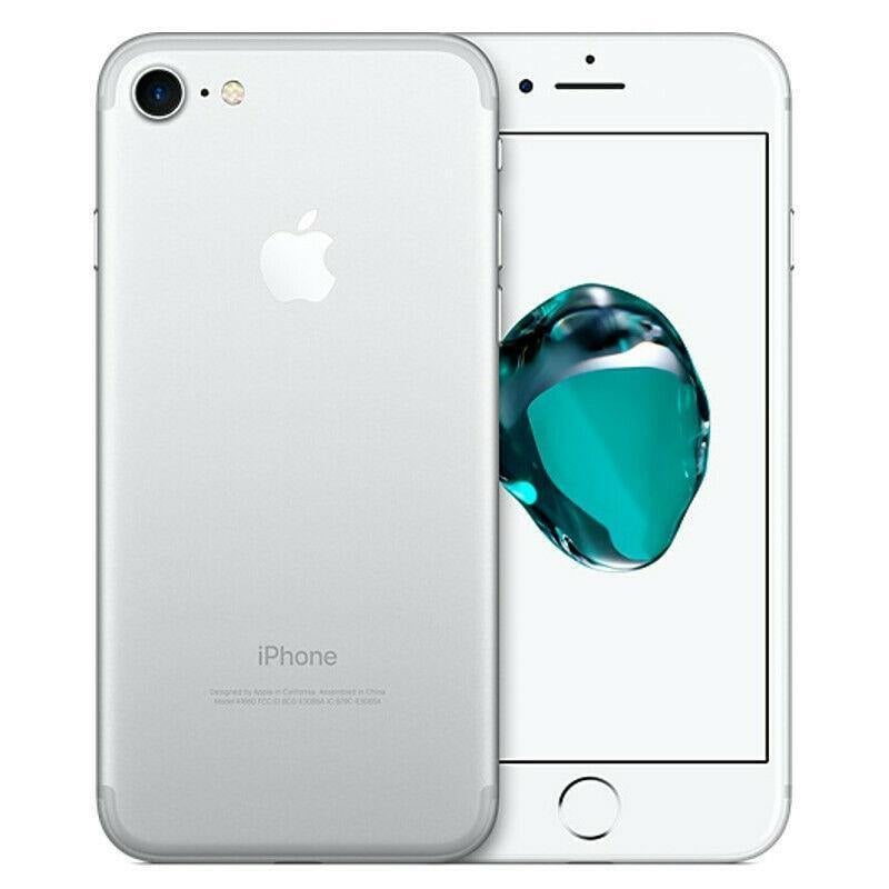 iPhone 7 Silver 128GB (GSM Unlocked) - Plug.tech