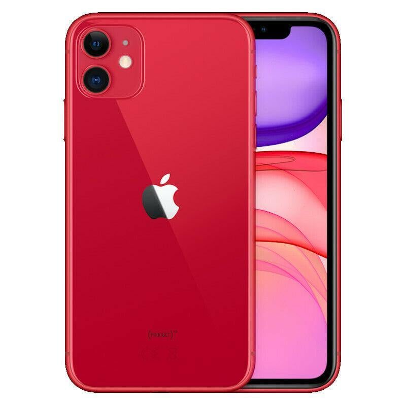 Eco-Deals - iPhone 11 Red 128GB (Unlocked) - NO Face-ID - Plug.tech