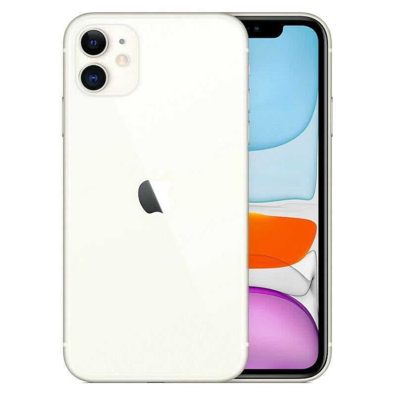 Eco-Deals - iPhone 11 White 128GB (Unlocked) - NO Face-ID - Plug.tech