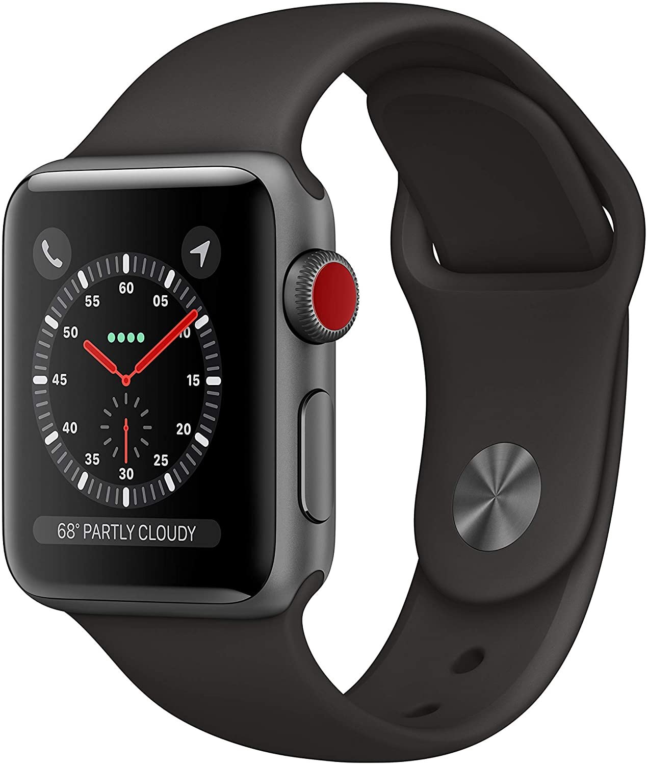 Apple Watch Series 3 38MM Space Gray (GPS Cellular) - Plug.tech
