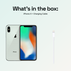iPhone X Space Gray 64GB (Unlocked) – Plug