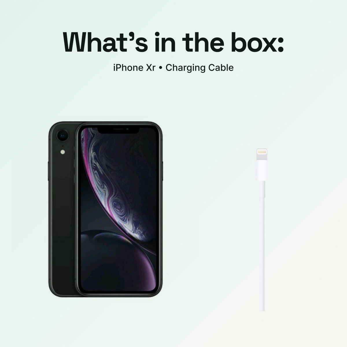 iPhone Xr Black 64GB (Unlocked) – Plug iPhone Xr Black 64GB (Unlocked) – Plug
