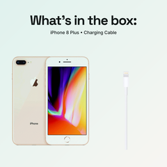 iPhone 8 Plus Gold 256GB (Unlocked) – Plug