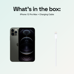 iPhone 12 Pro Max Silver 256GB (Unlocked) – Plug