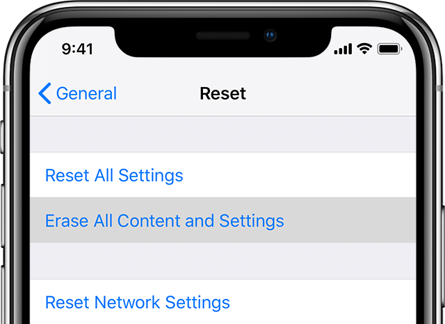 How to erase your iPhone, iPad or iPod touch – Apple Support (UK)